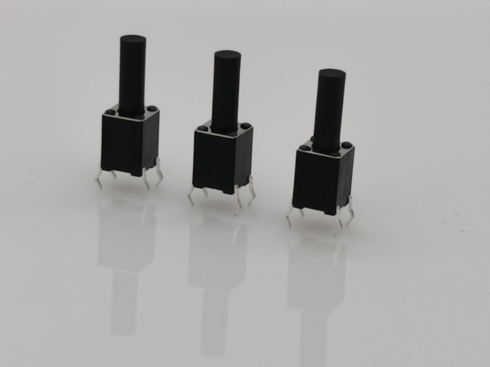 輕觸開關6X6X13mm 15mm 18mm防呆搖（yáo）擺高座4腳微動按鍵插（chā）件（jiàn）