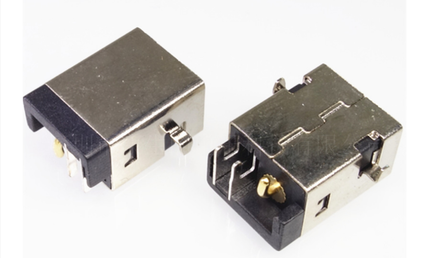 10A大電流DC電源插座DC-044H 沉板充電（diàn）母座內針2.1mm 2.5mm